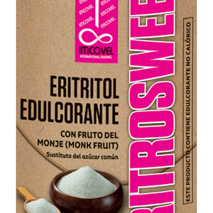 eritrosweet dorado edulcorante eritritol dorado con fruto del monje 500 g